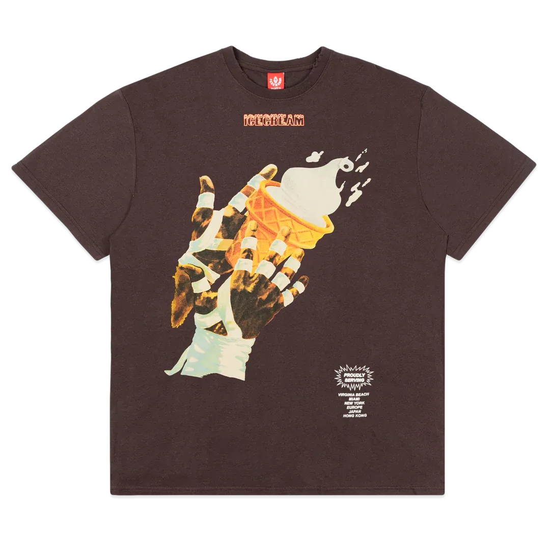 Sundae Night T-Shirt - Shale