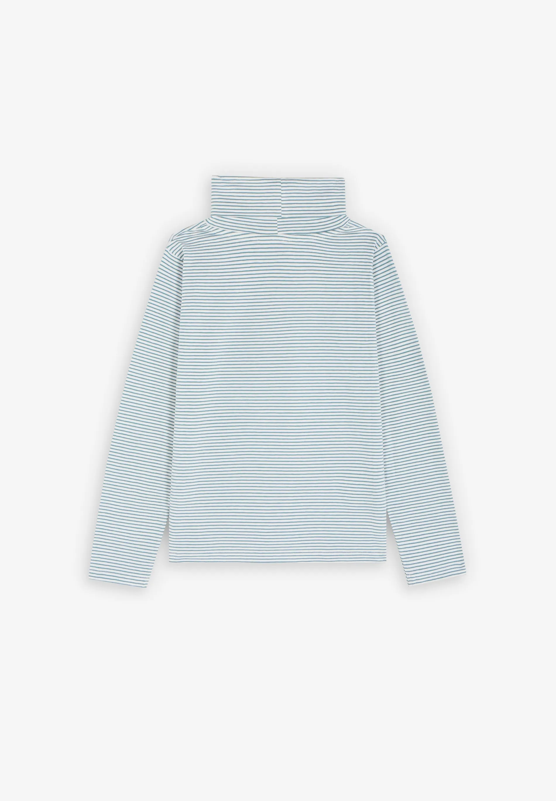 T-SHIRT GOLA ÀS RISCAS