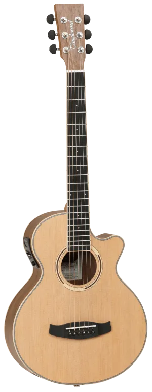 Tanglewood DBT-TCE-BW Travel Electro Acoustic Guitar