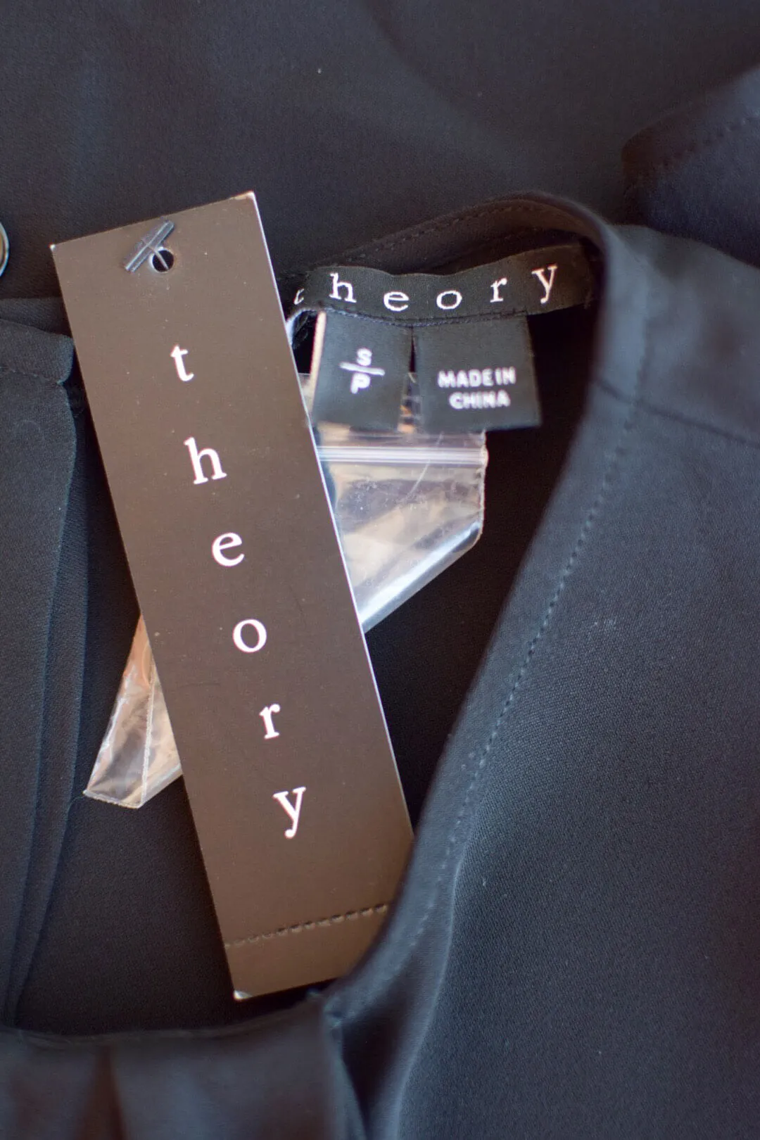 Theory Sleeveless Blouse with Bow