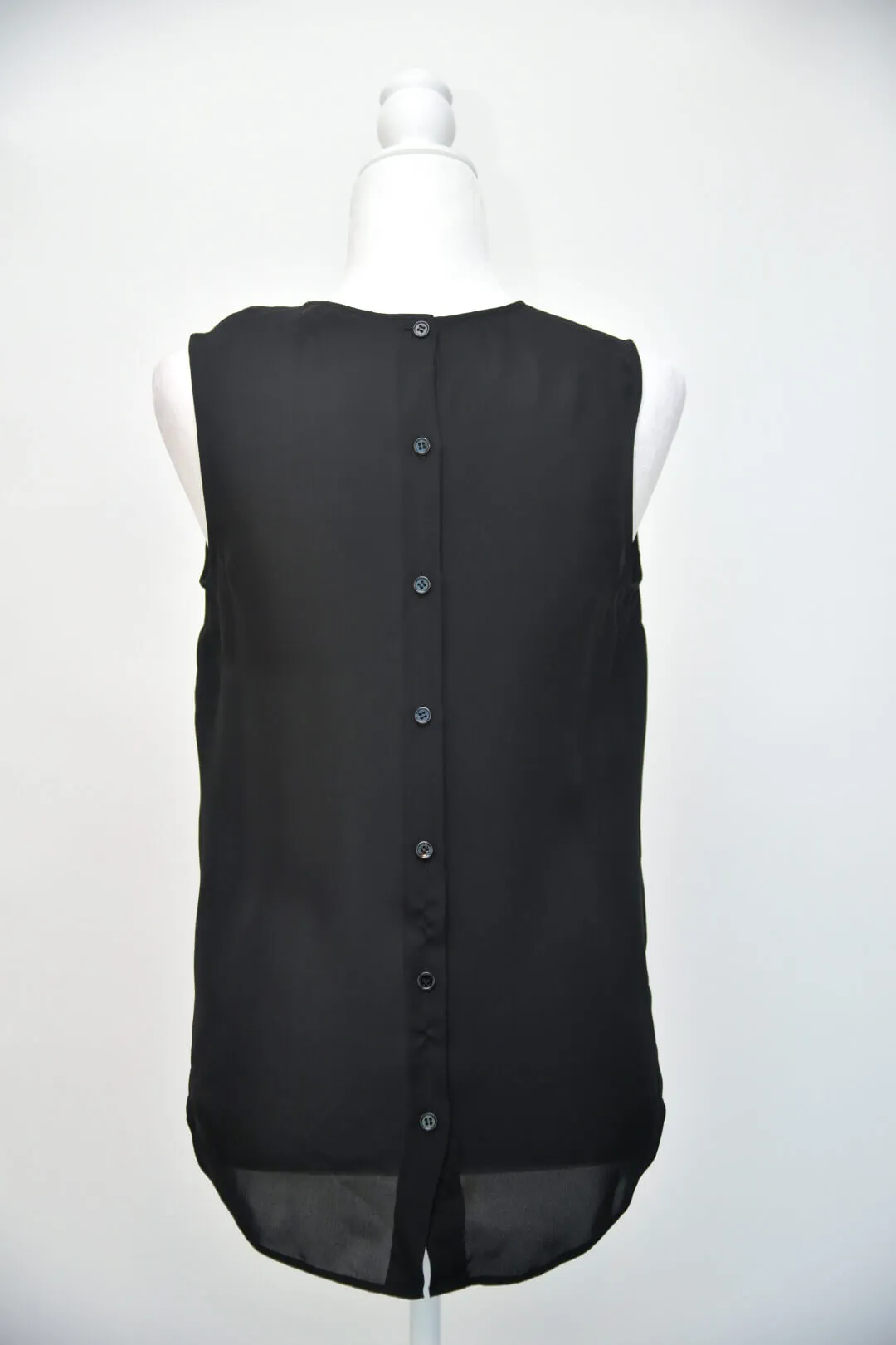 Theory Sleeveless Blouse with Bow