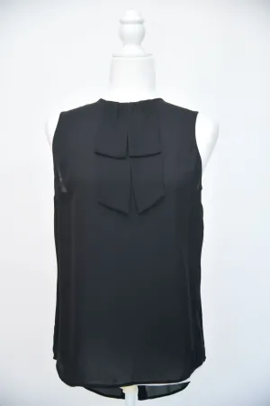 Theory Sleeveless Blouse with Bow