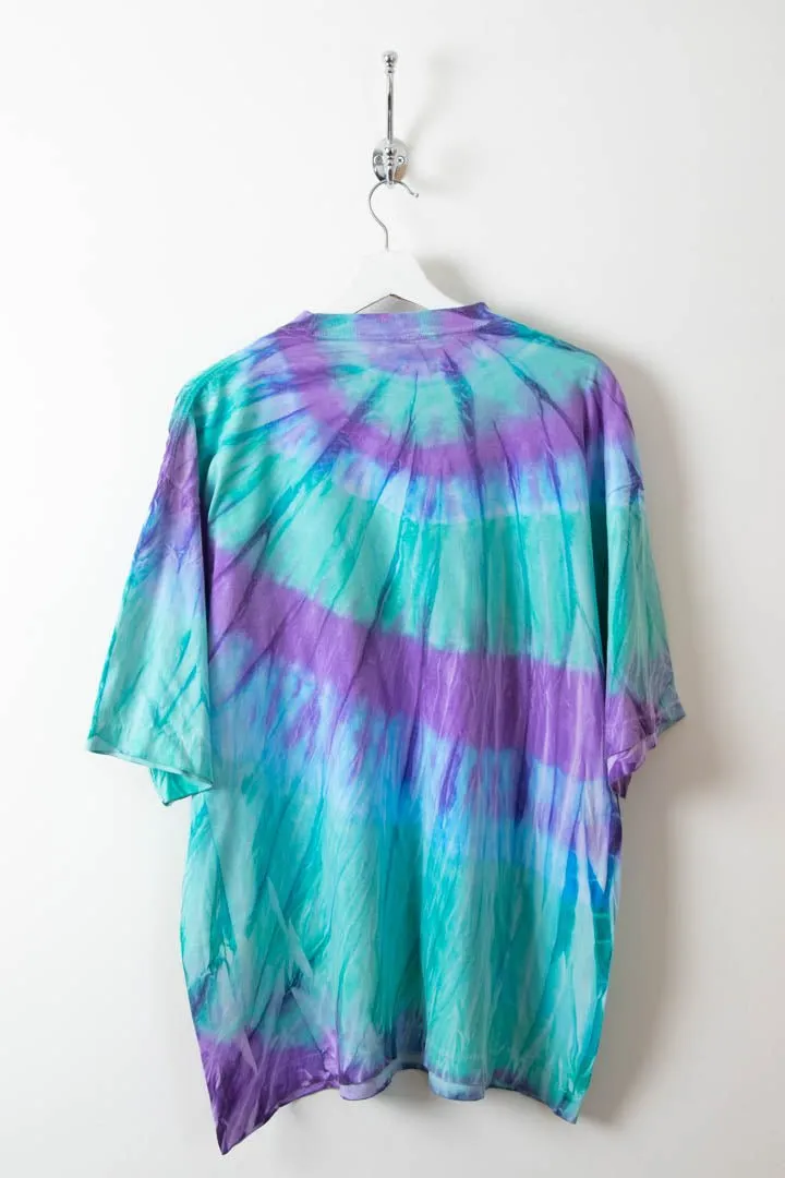 Tie Dye Single Stitch T-Shirt (L)