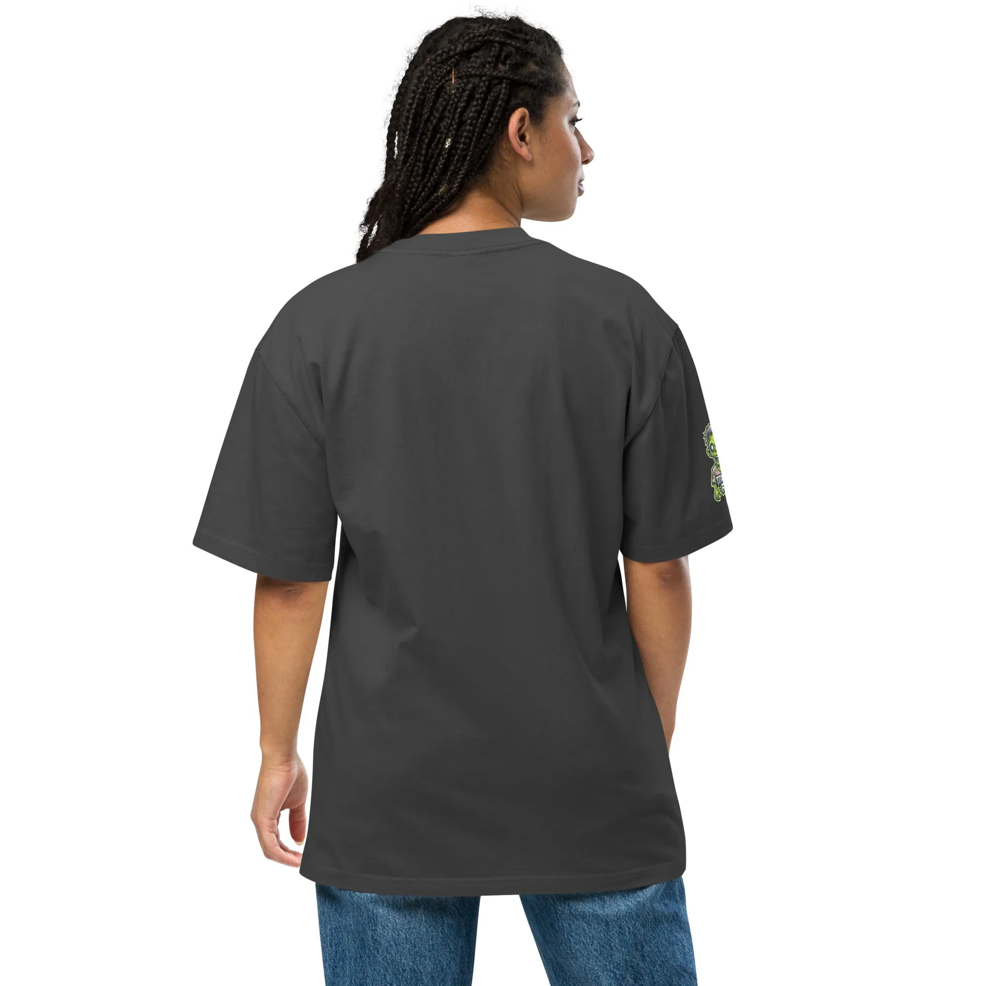 Titanic FX Merch - Zombie Design Oversized faded t-shirt