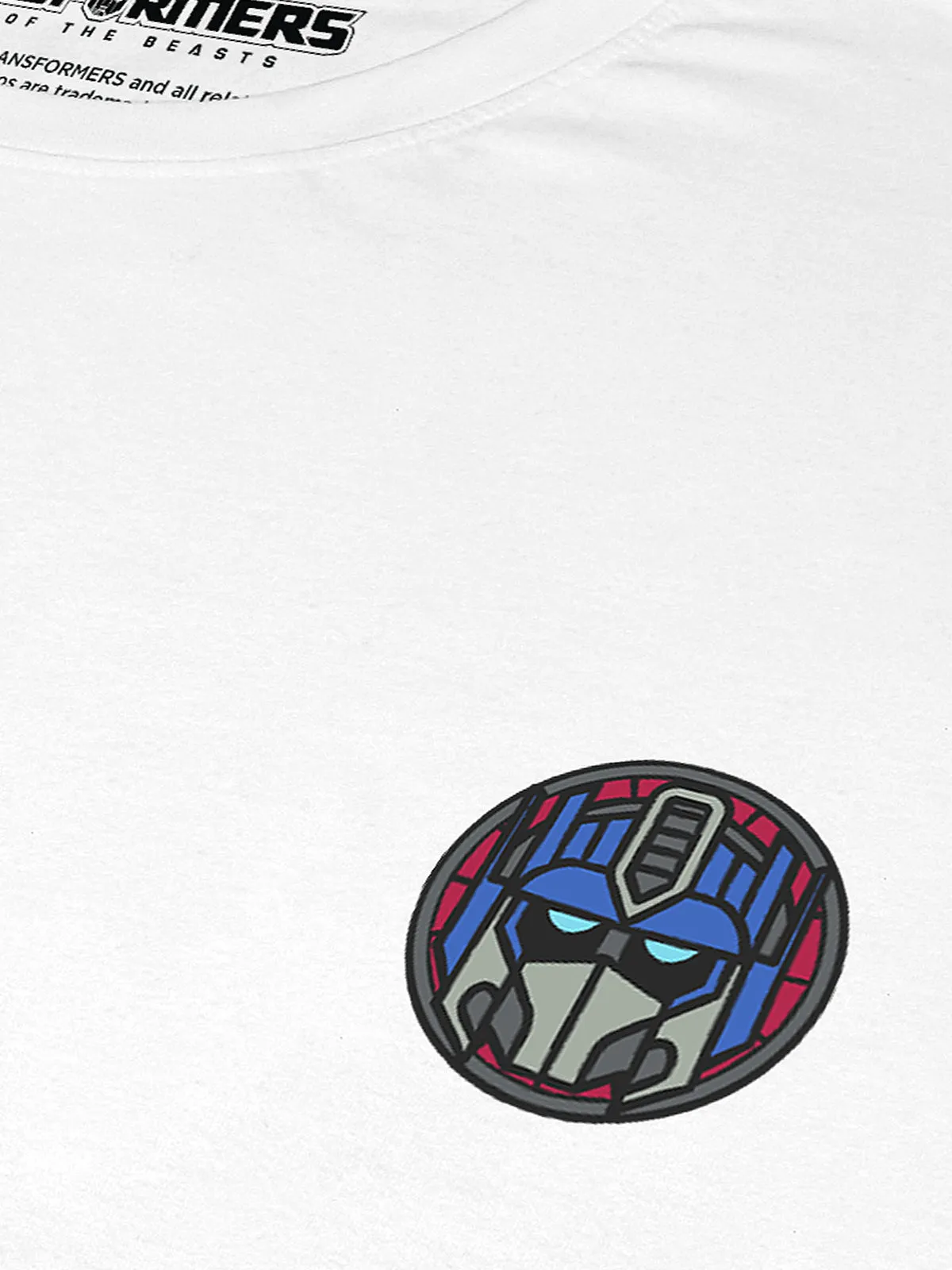 Transformers: Autobots Attack Oversized T-Shirt - White