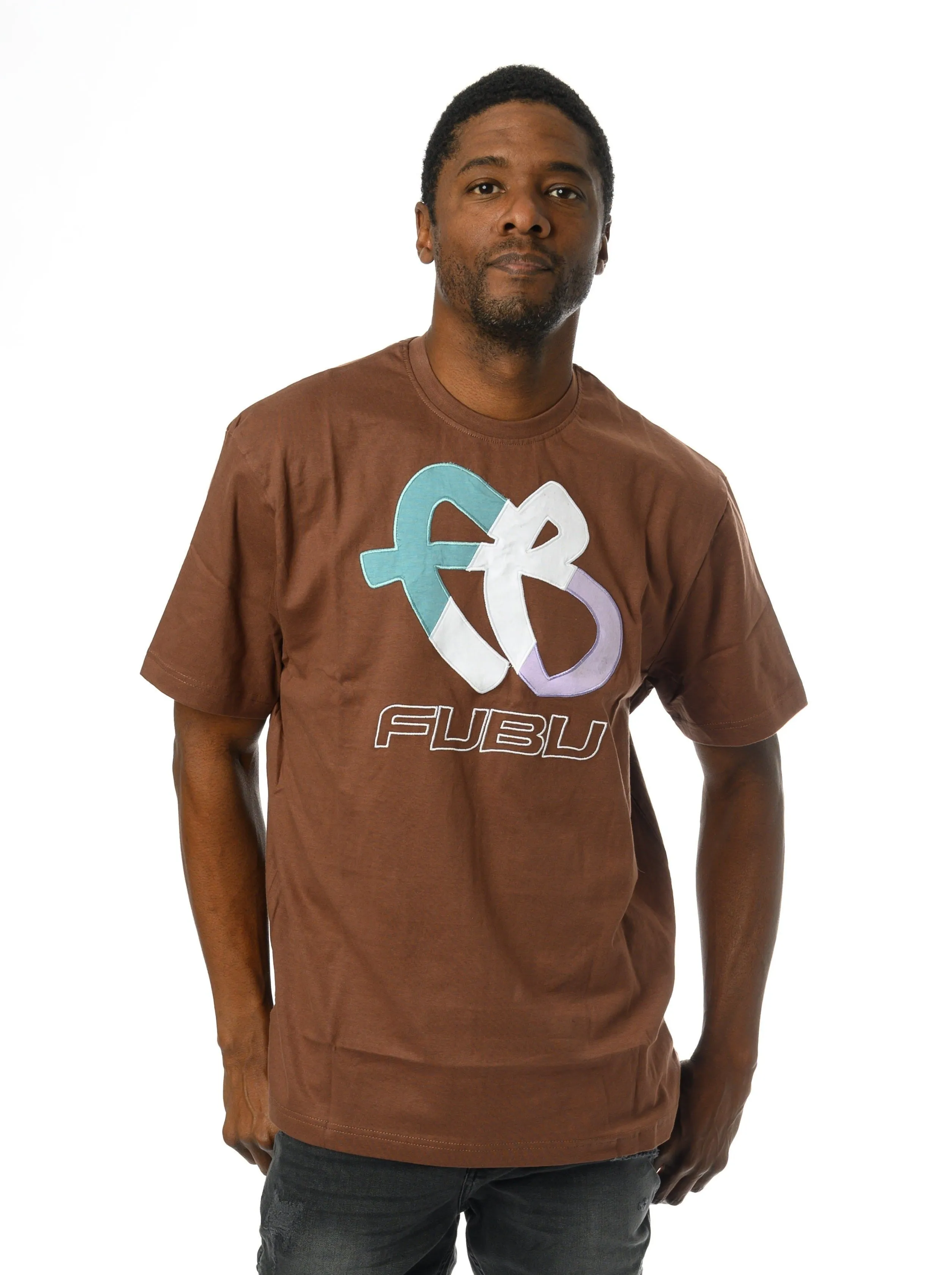 Tri-Color FB Logo Tee