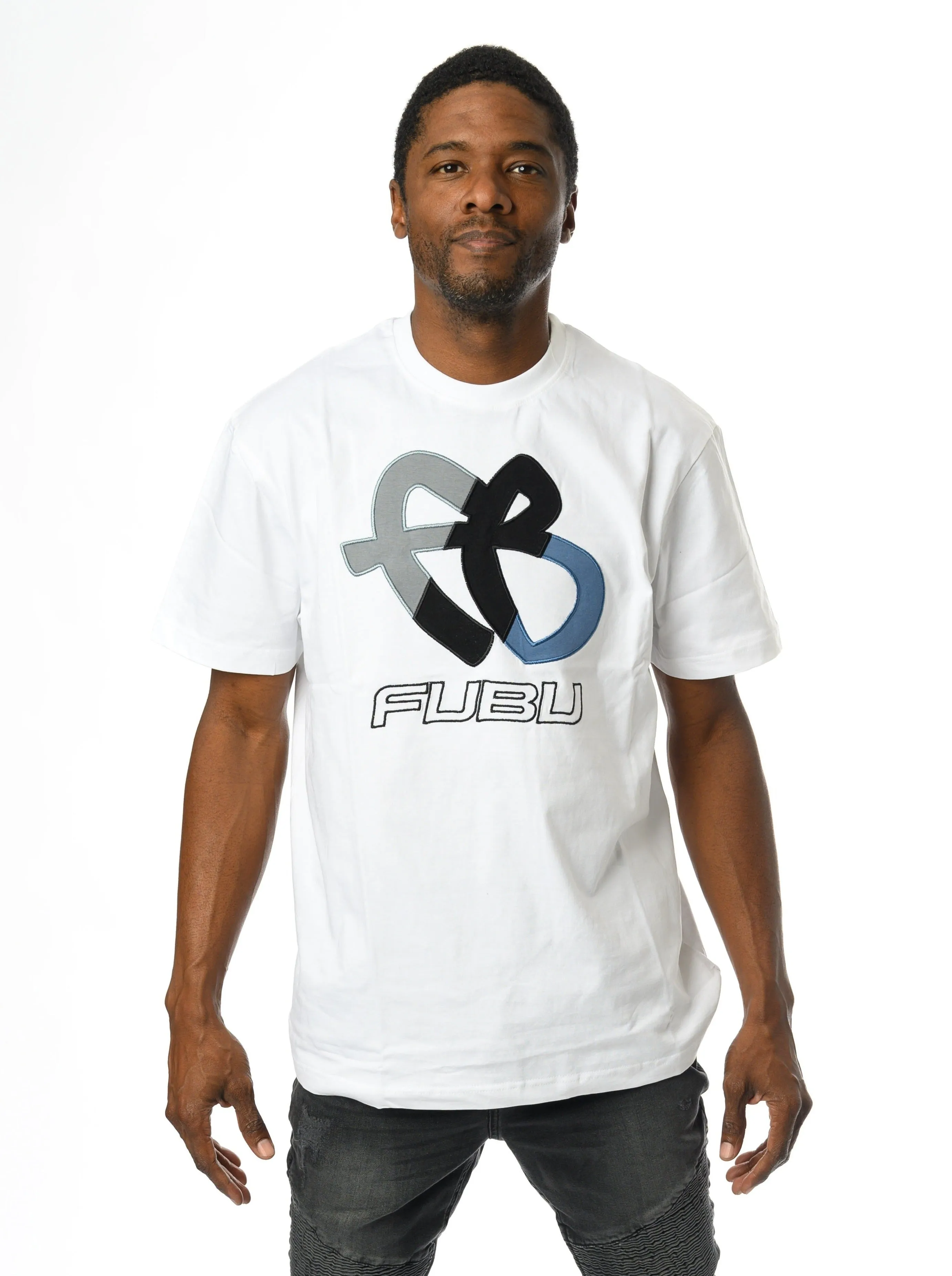 Tri-Color FB Logo Tee
