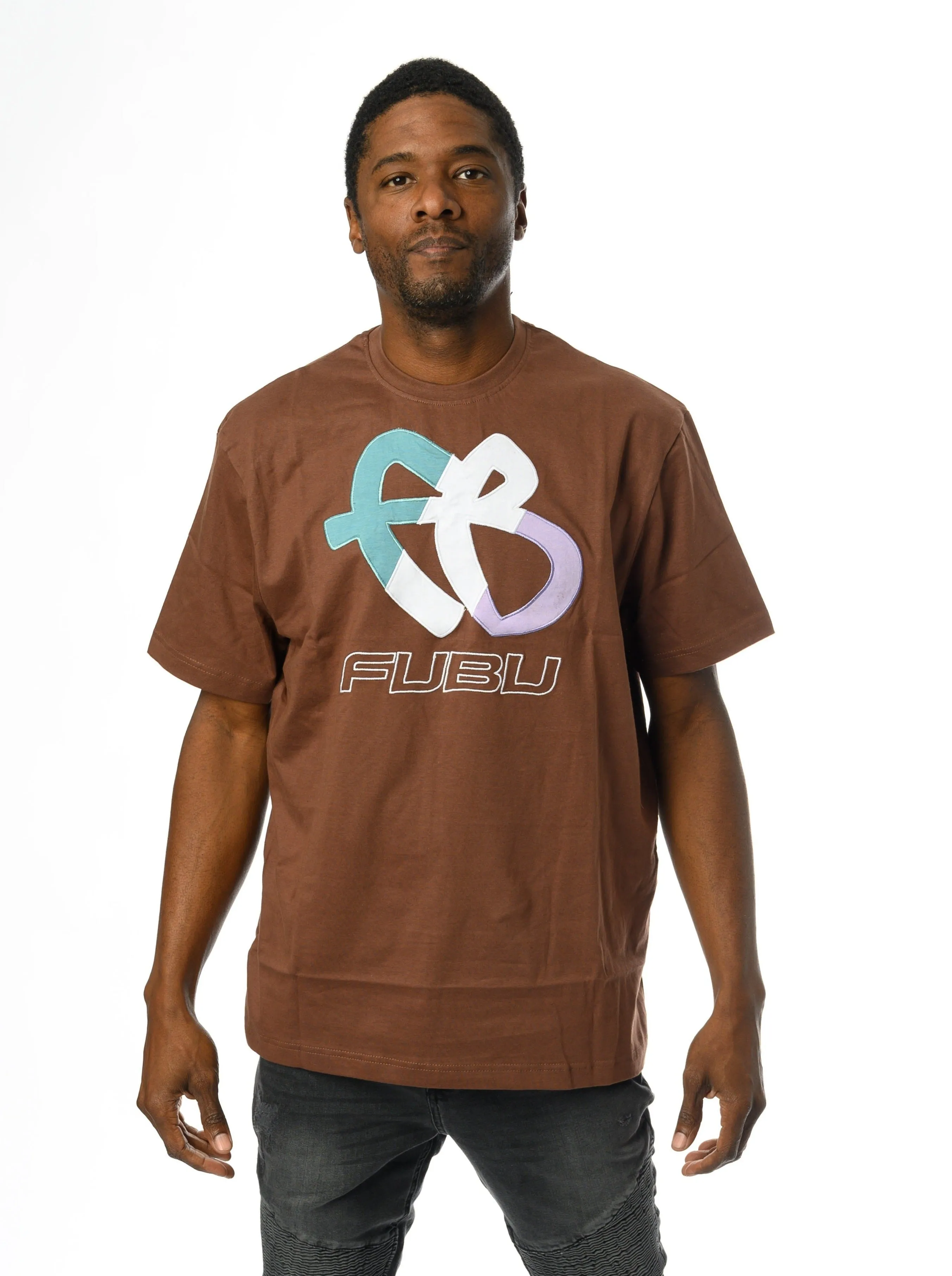 Tri-Color FB Logo Tee