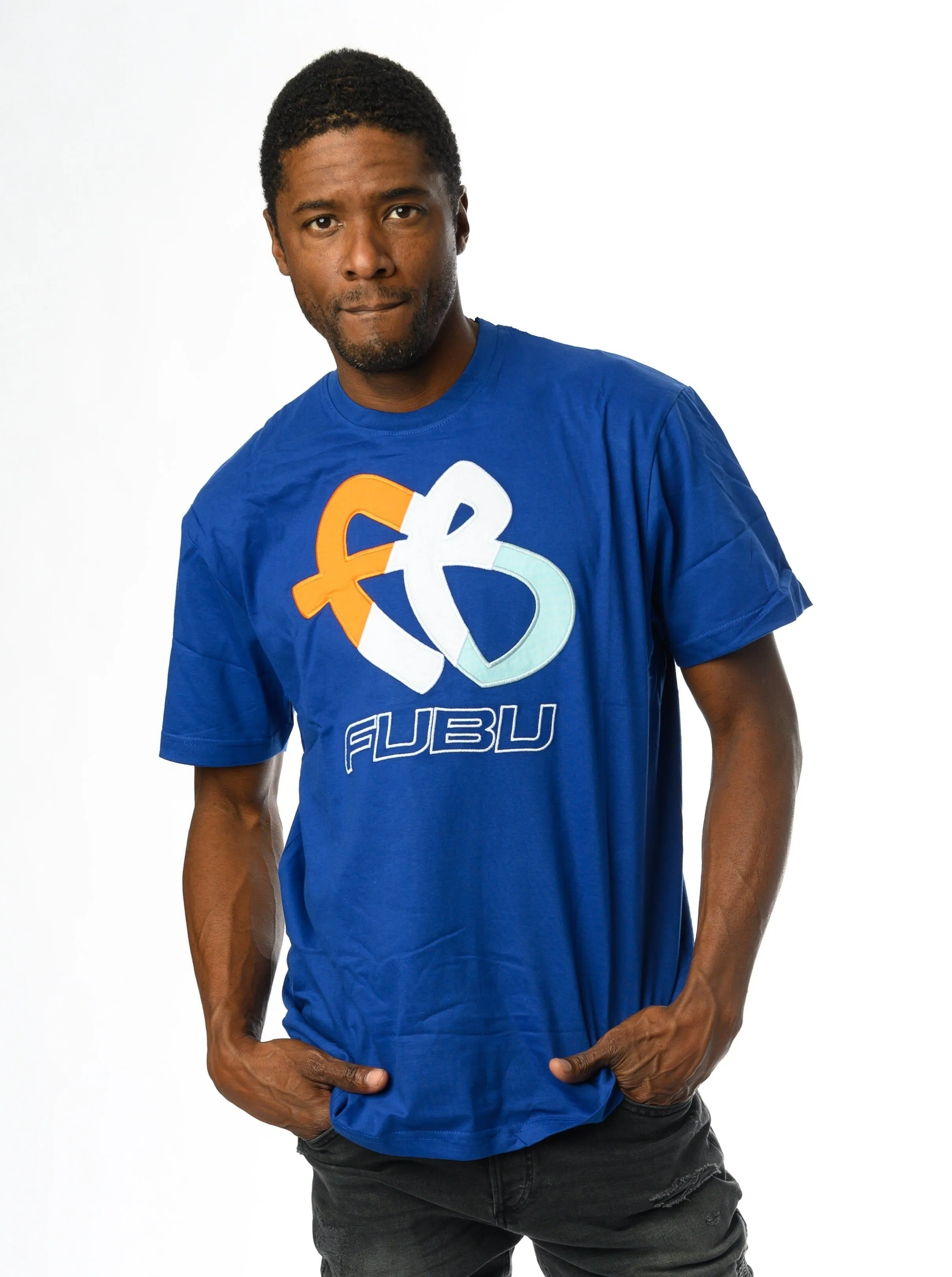 Tri-Color FB Logo Tee