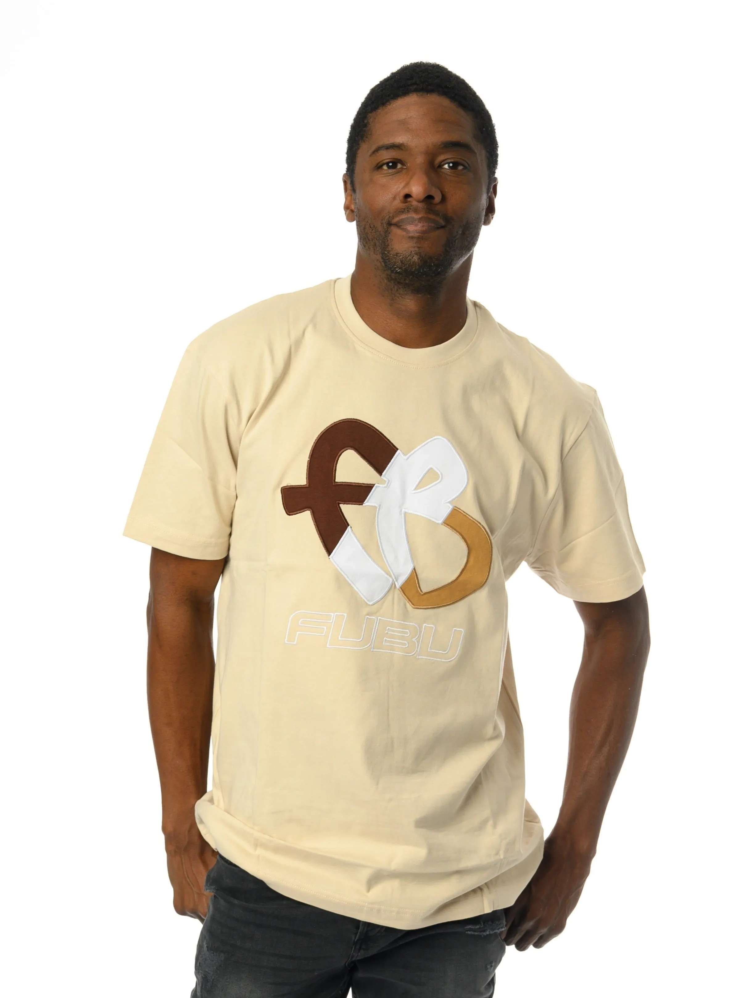 Tri-Color FB Logo Tee