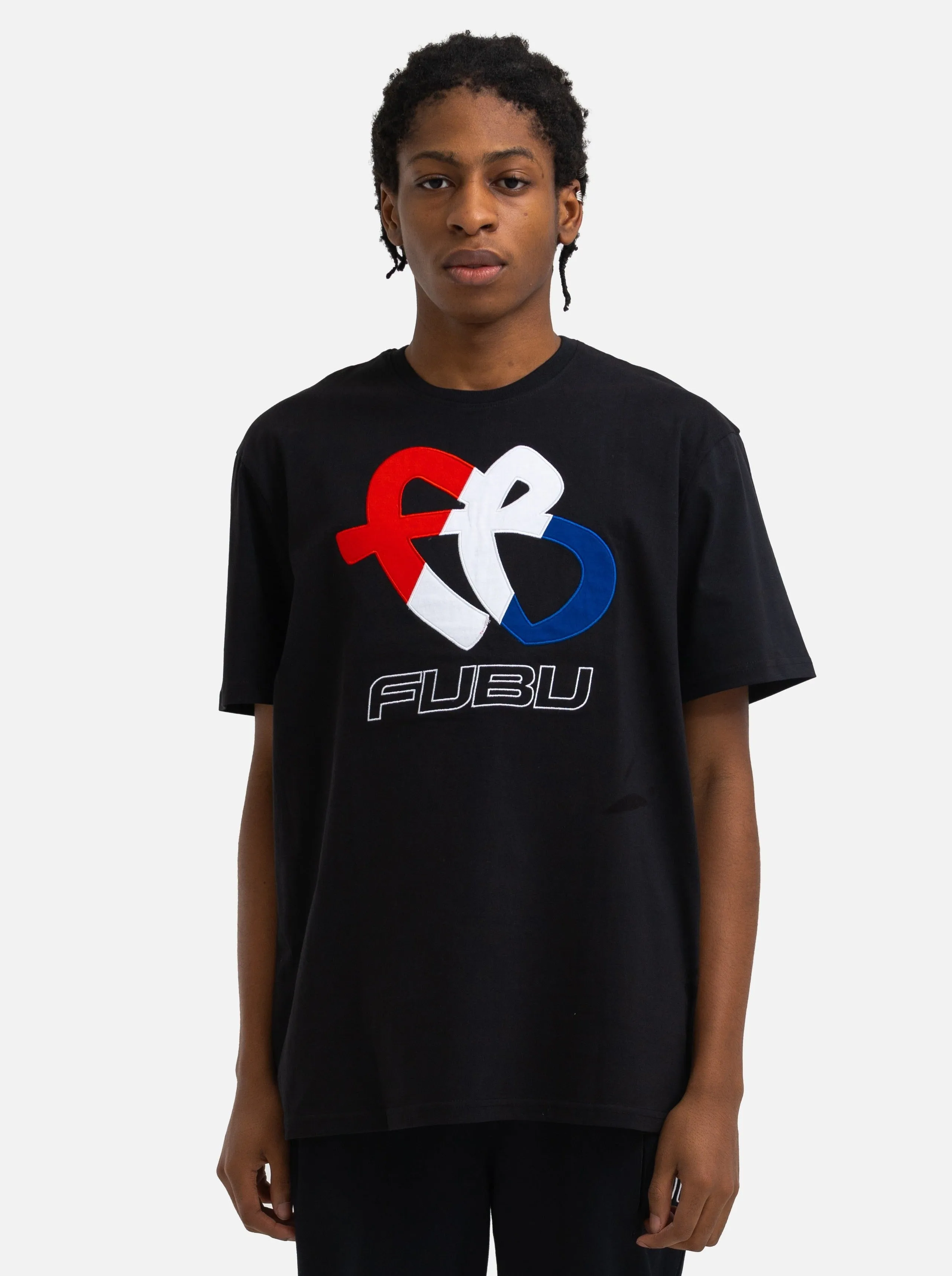 Tri-Color FB Logo Tee