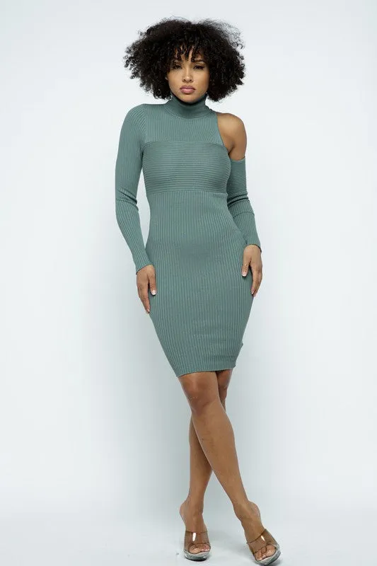 Trinity One Shoulder Mini Dress