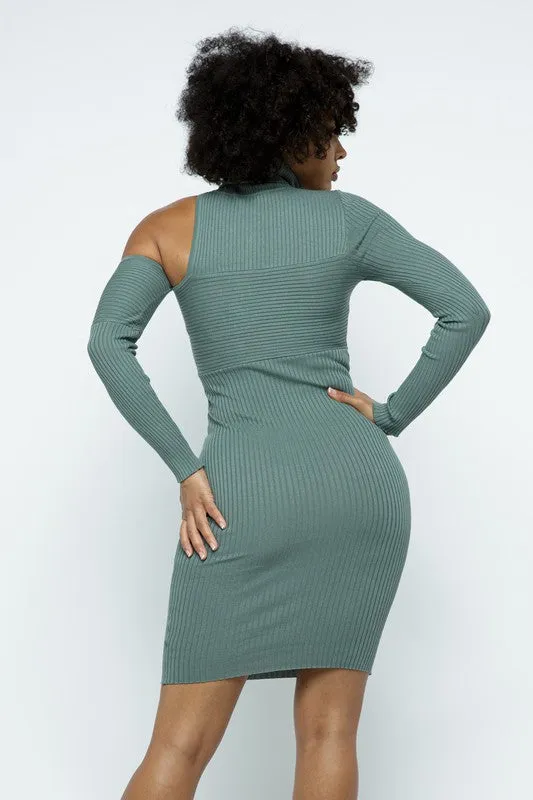 Trinity One Shoulder Mini Dress