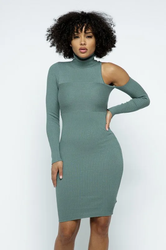 Trinity One Shoulder Mini Dress