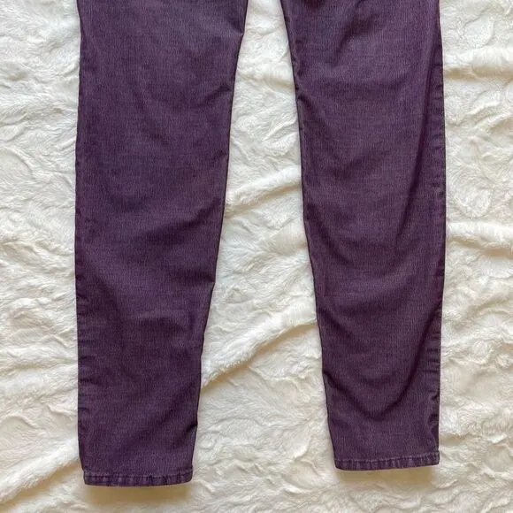 True Religion Purple Corduroy Shannon Jeans - Women’s 27