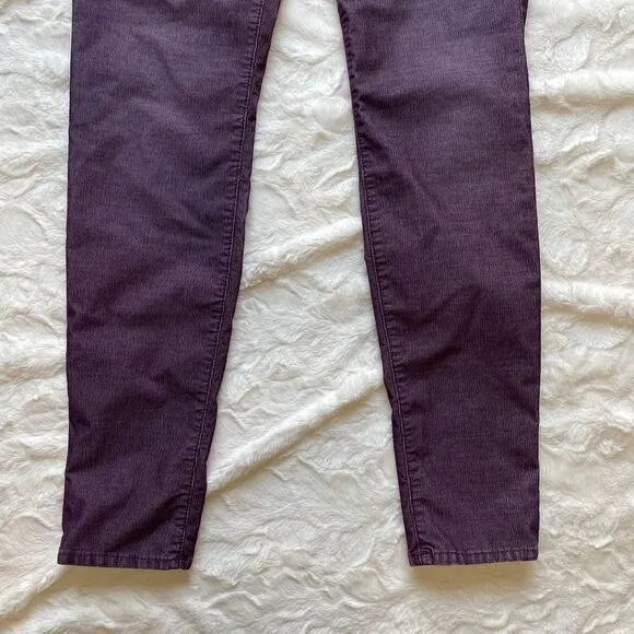 True Religion Purple Corduroy Shannon Jeans - Women’s 27