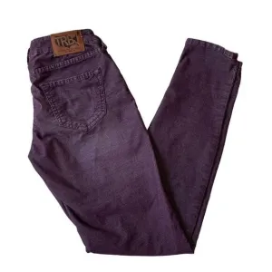 True Religion Purple Corduroy Shannon Jeans - Women’s 27