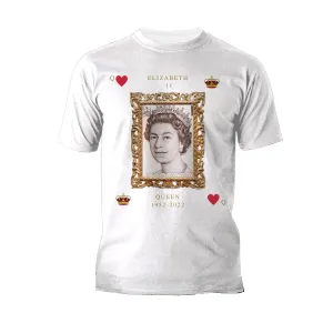 UA Queen's Platinum Jubilee Queen Of Heart's Men's T-shirt (White)