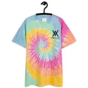 VA Logo oversized tie-dye t-shirt (dark)