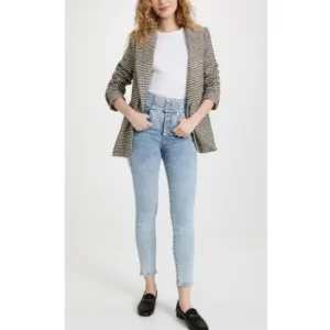 Veronica Beard | Katherine Corset Extra High Rise Skinny Jeans in Vail Size 28