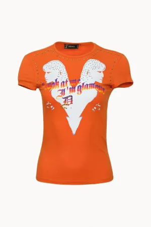 Versace Spring 2004 Orange T-Shirt