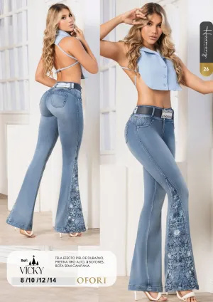 Vicky 100% Authentic Colombian Push Up Jeans