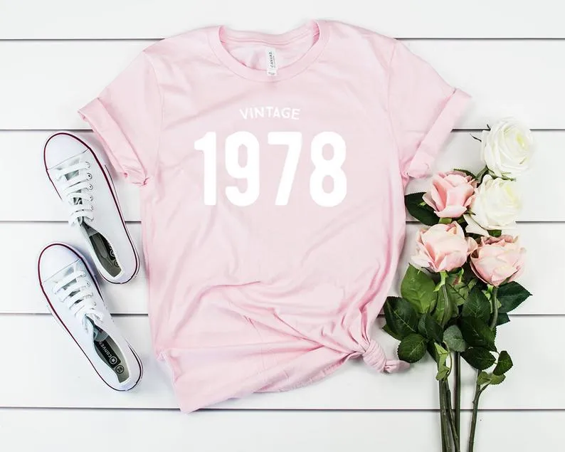 Vintage 1978 Birthday T-Shirt | 46th Birthday Party T-Shirt