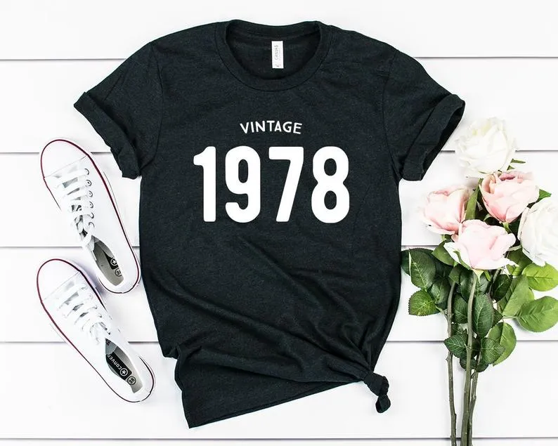 Vintage 1978 Birthday T-Shirt | 46th Birthday Party T-Shirt