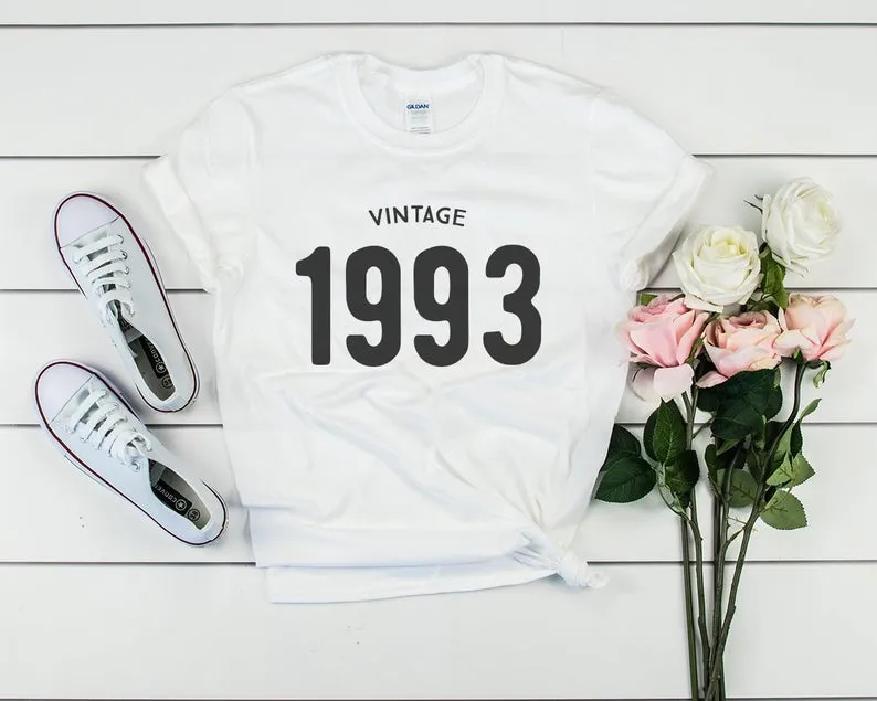 Vintage 1993 Women T-Shirt | 31st Birthday Party T-Shirt Cotton