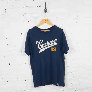 Vintage Carhartt T-shirt - Navy - L