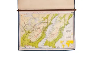 Vintage Denoyer Geppert Map