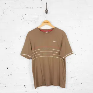 Vintage Nike T-shirt - Brown - M