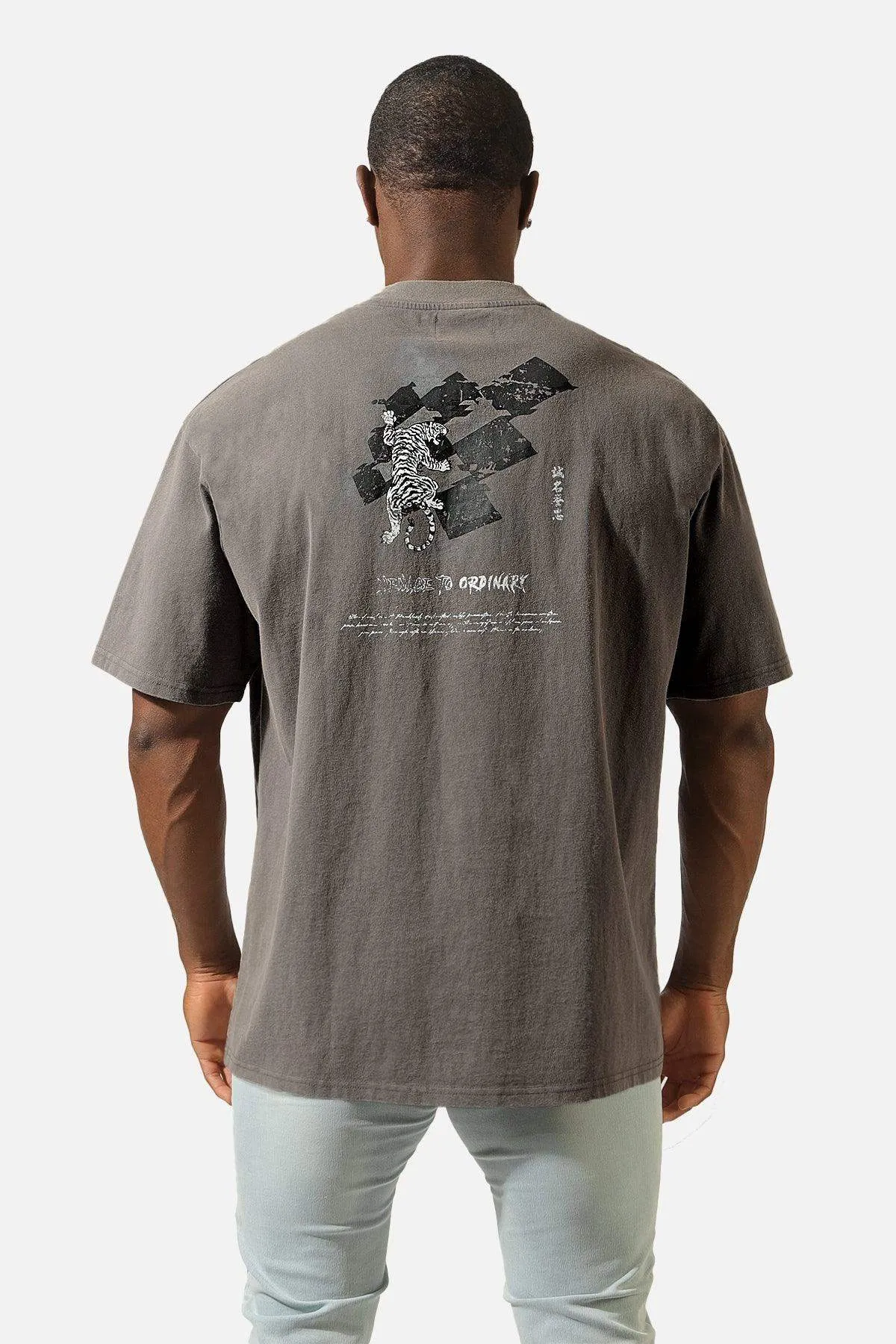 Vintage Oversized T-Shirt - Menace Tiger