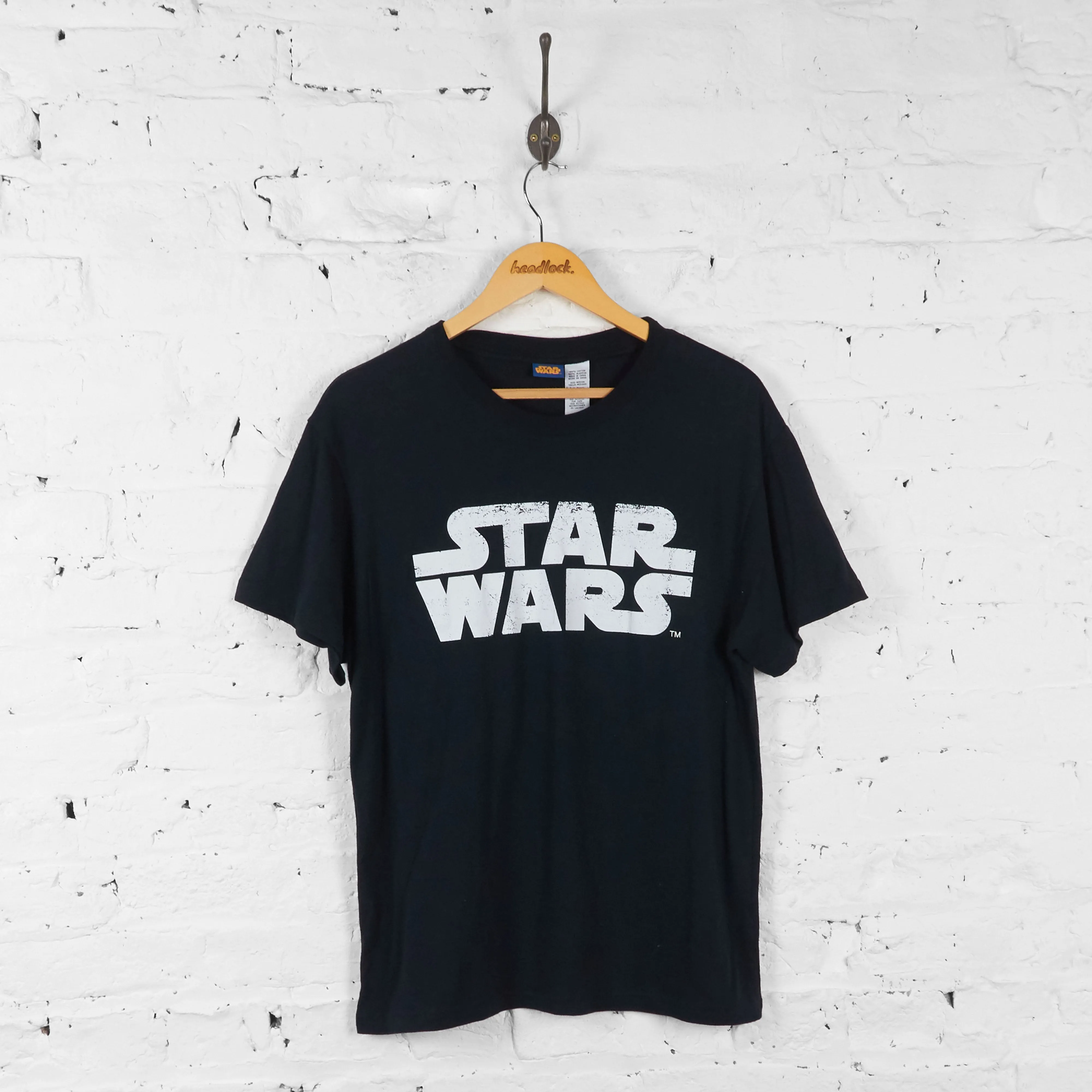 Vintage Star Wars T-Shirt -Black - M