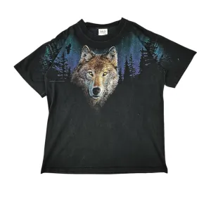 Vintage Wolf Graphic T-Shirt - L