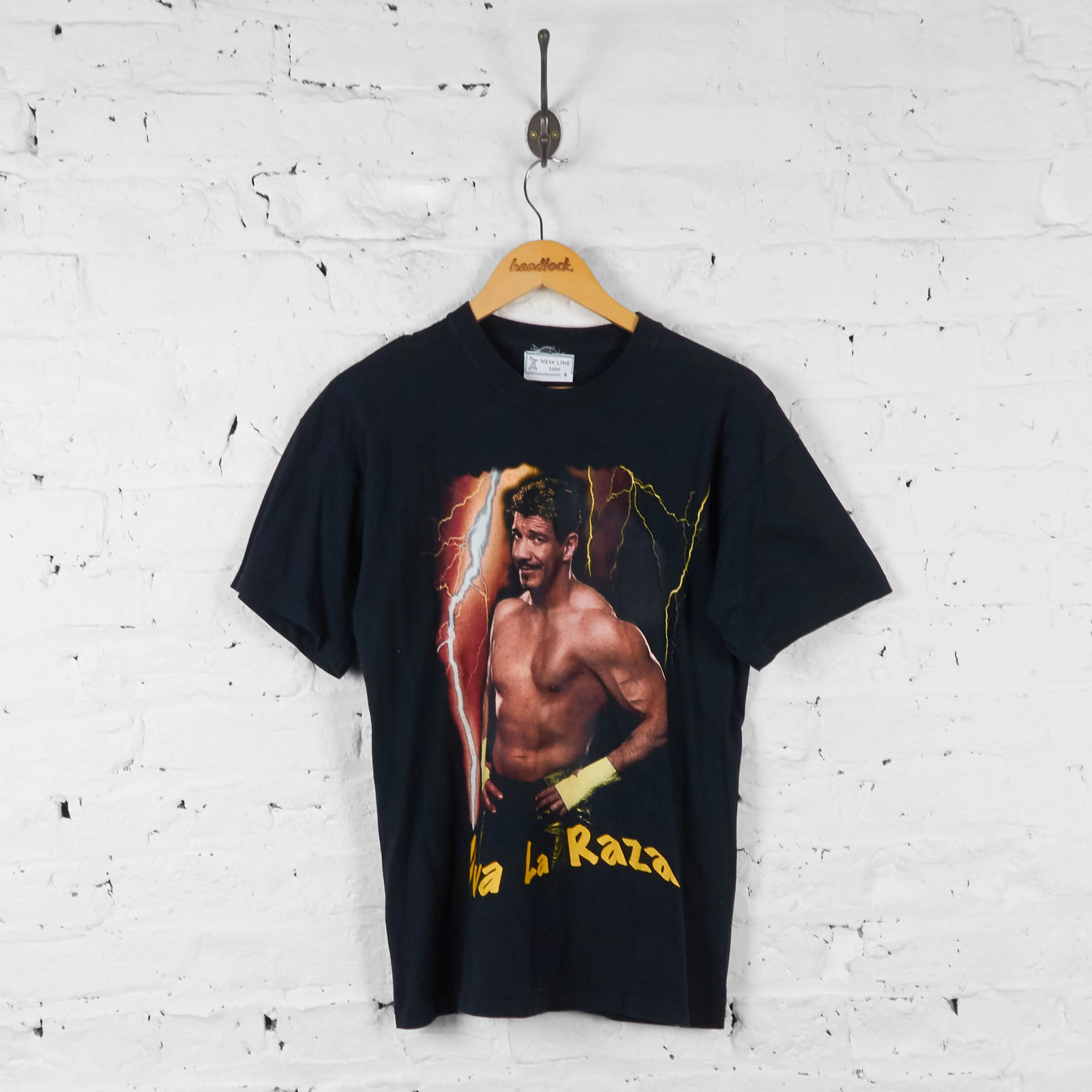Vintage WWE Eddie Guerrero Viva La Raza T-shirt - Black - S