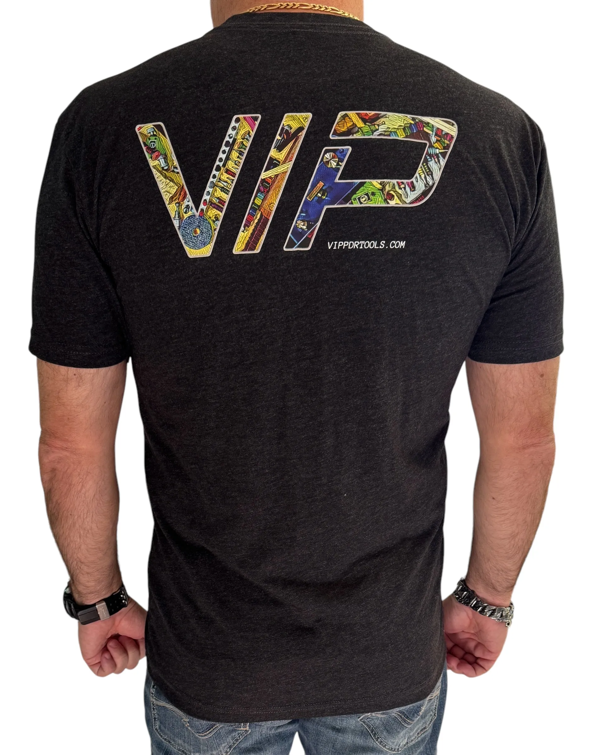 VIP  T-Shirt - KEEP CALM and HAIL WILL COME  -   Vintage black