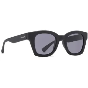 VonZipper Gabba Polarized Sunglasses - Black Satin/Vintage Gray