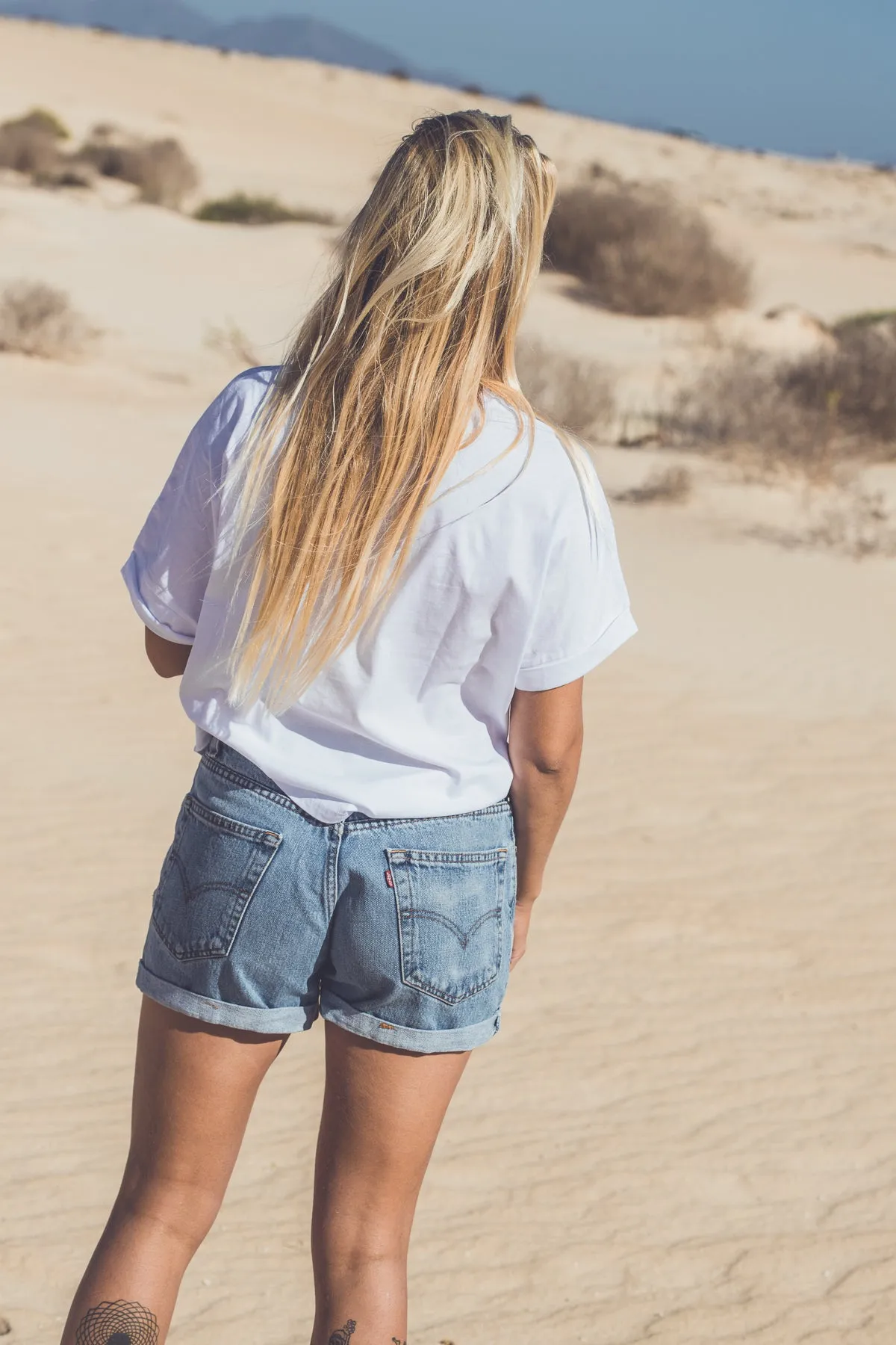 WOMEN ORGANIC DESERT DREAMS OVERSIZED T-SHIRT