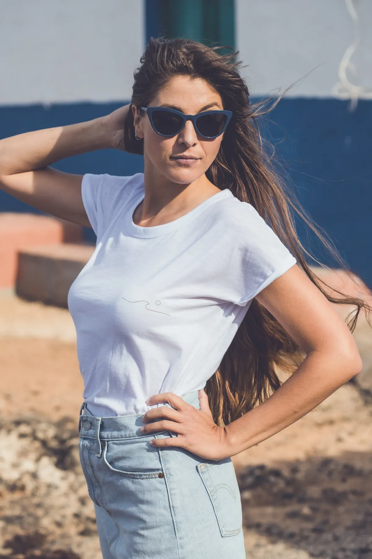 WOMEN ORGANIC MOON OVERSIZED T-SHIRT