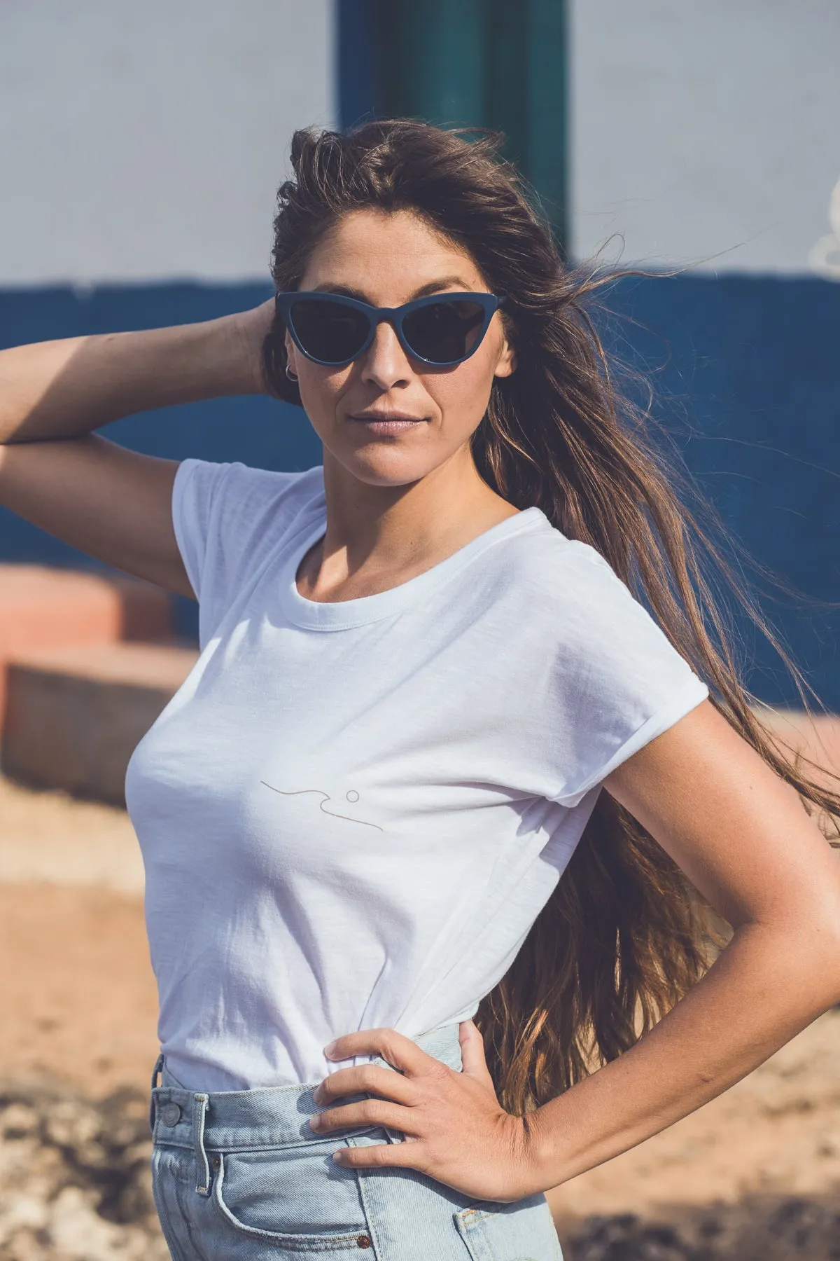 WOMEN ORGANIC MOON OVERSIZED T-SHIRT