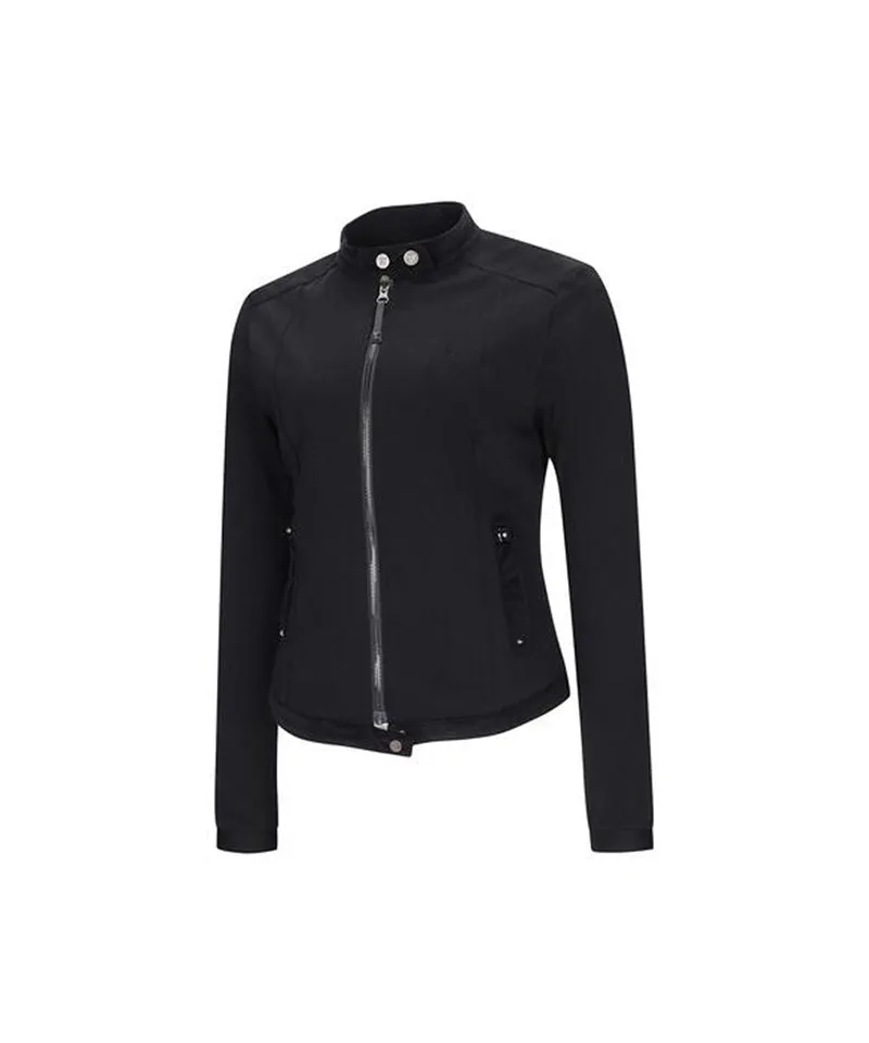 Women's Jersey Rider Set-Up Jacket - Black