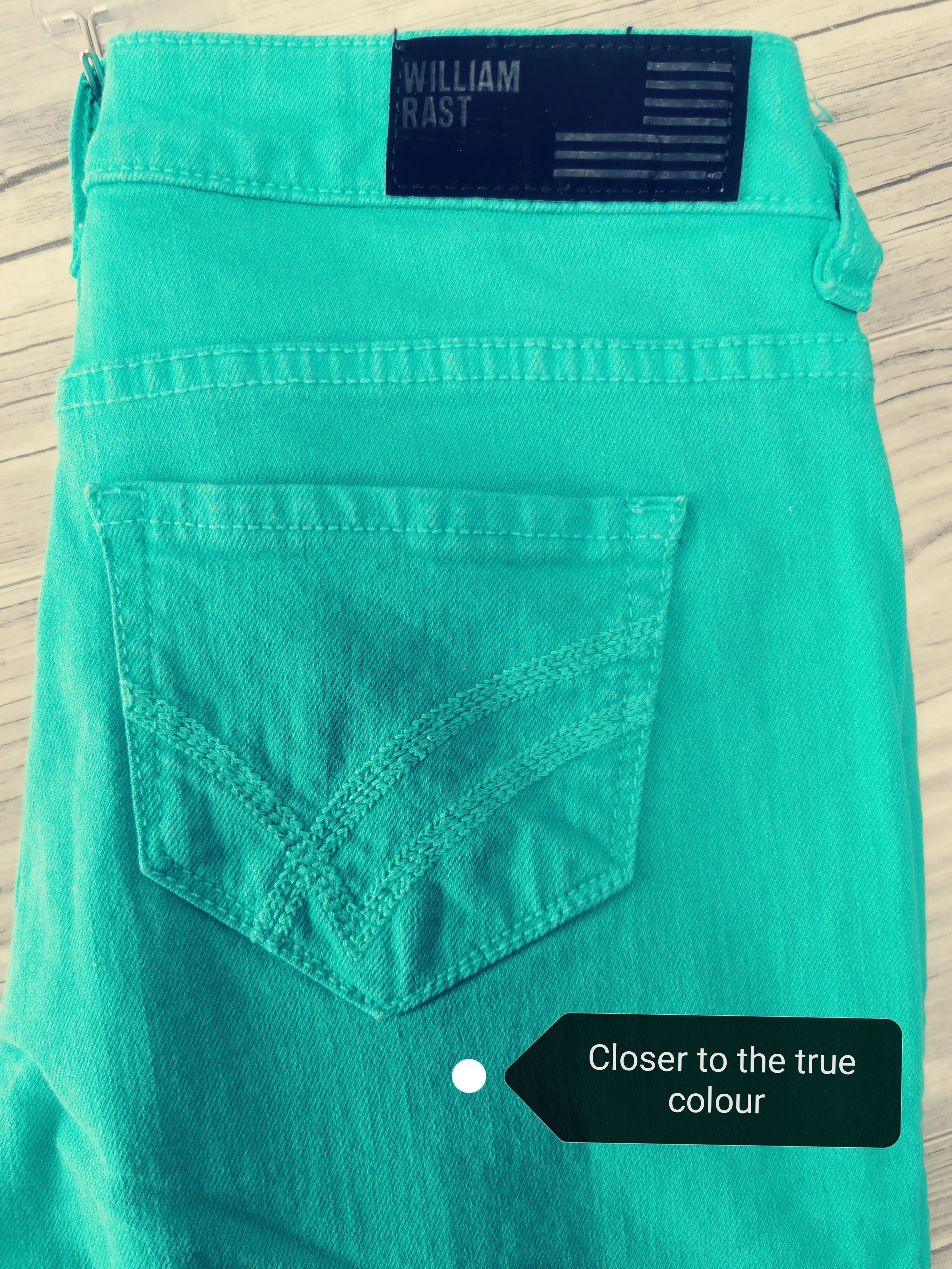 WOMENS SIZE 24 or TEEN GIRL - WILLIAM RAST, Mid-Rise Skinny Jeans EUC B17