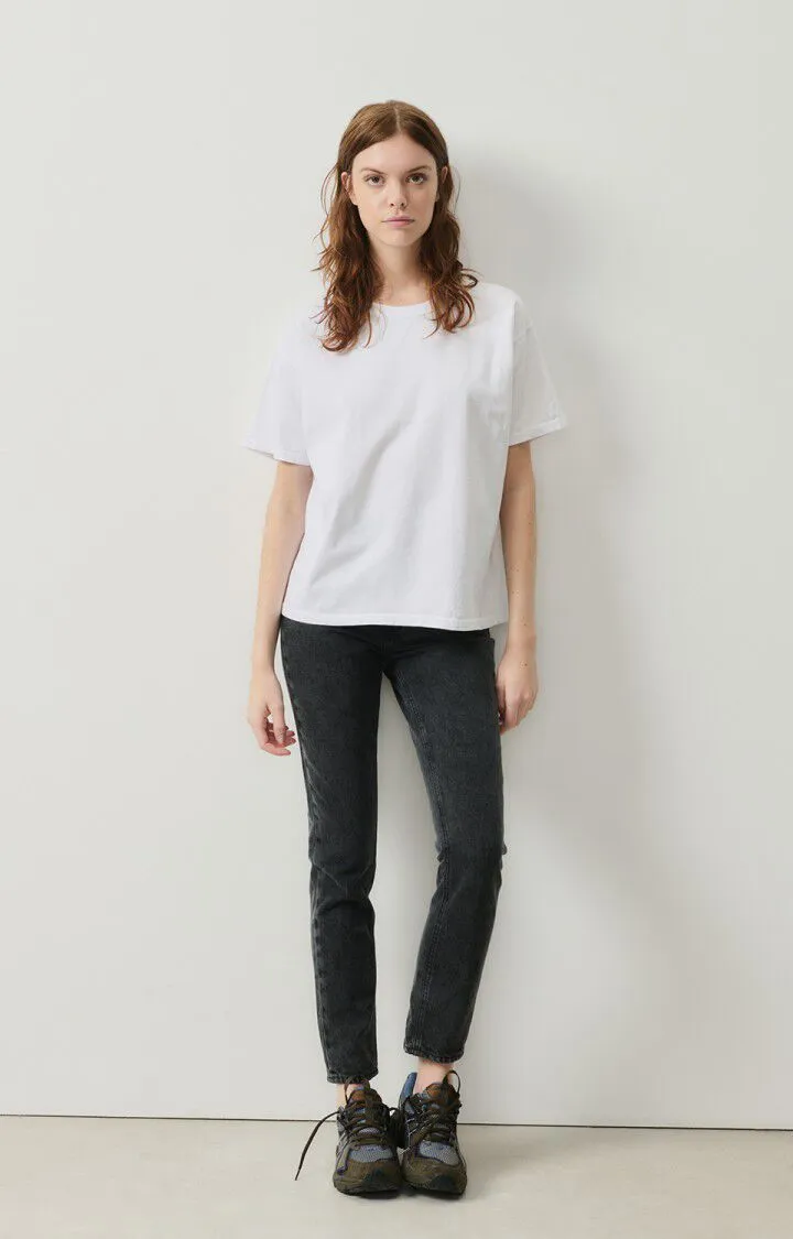 WOMEN'S T-SHIRT SS FIZVALLEY - WHITE