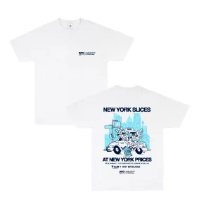 World Famous Gordos 'NYC Slices' Tee - White
