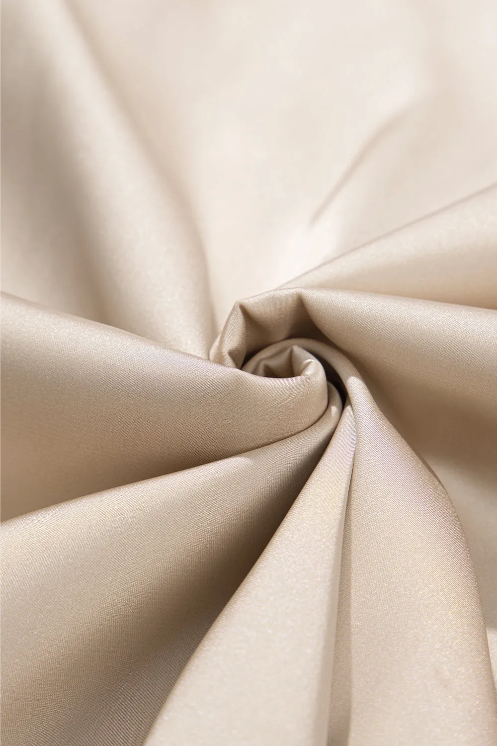 Wrap Ruched Satin Cami Top