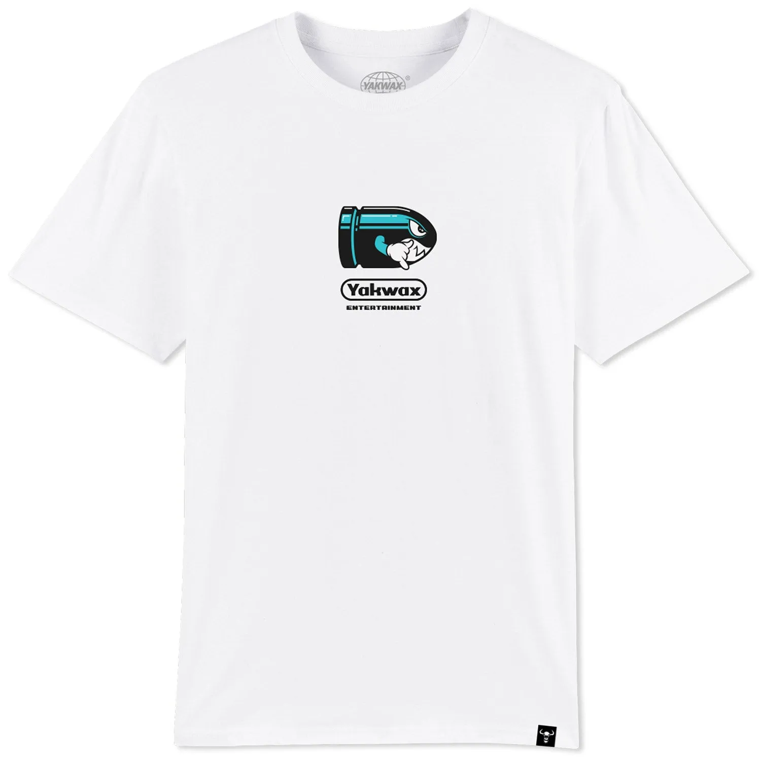 Yakwax Entertainment Bullet T-Shirt - White