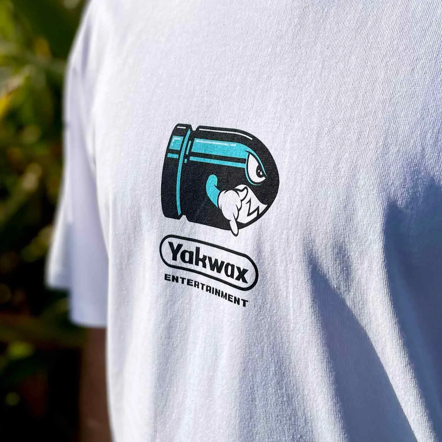 Yakwax Entertainment Bullet T-Shirt - White