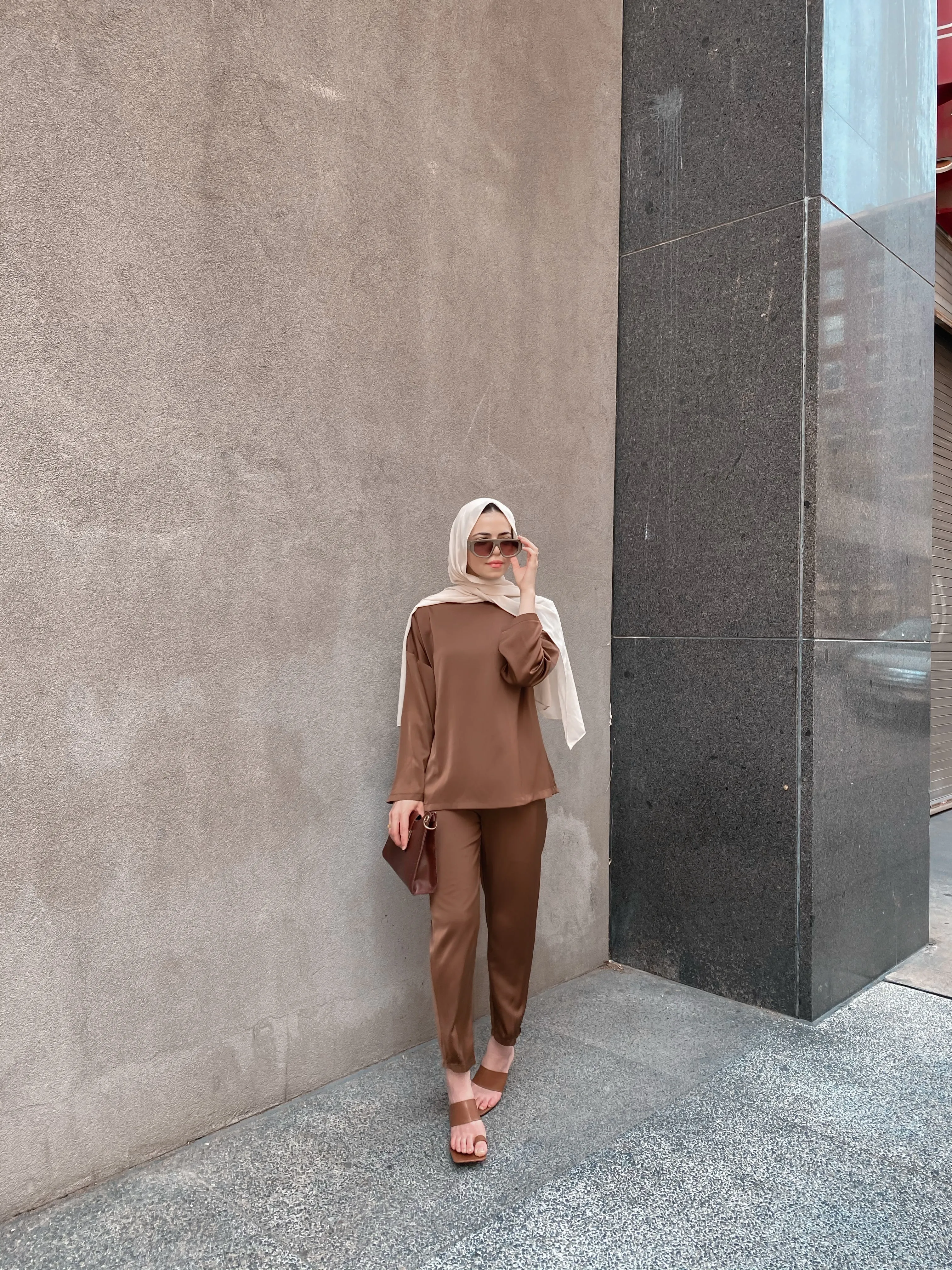 Zara Top - Coffee Bean