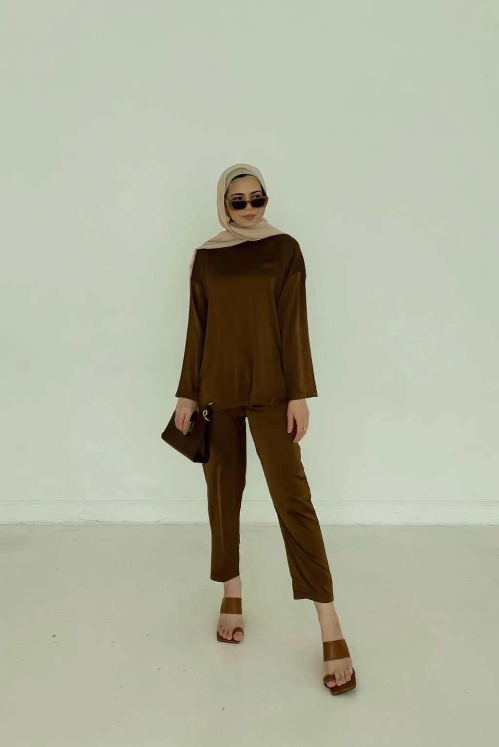 Zara Top - Coffee Bean